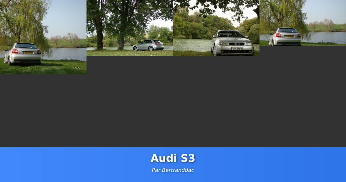 Audi S3 - Galerie de Bertranddac