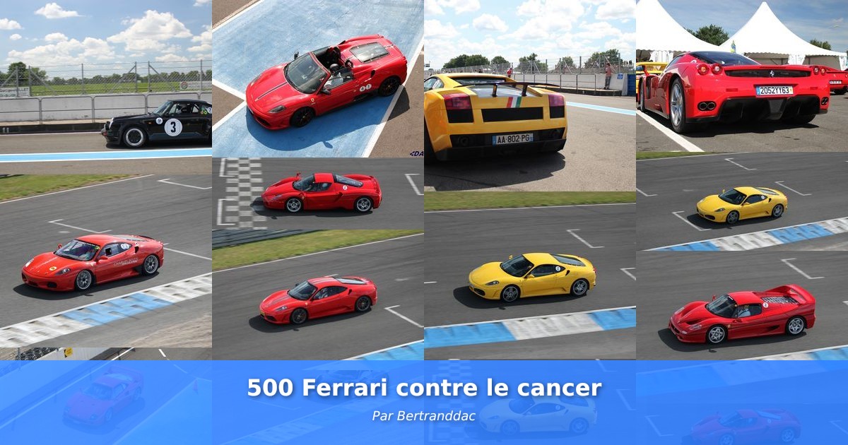 500 Ferrari contre le cancer - Galerie de Bertranddac