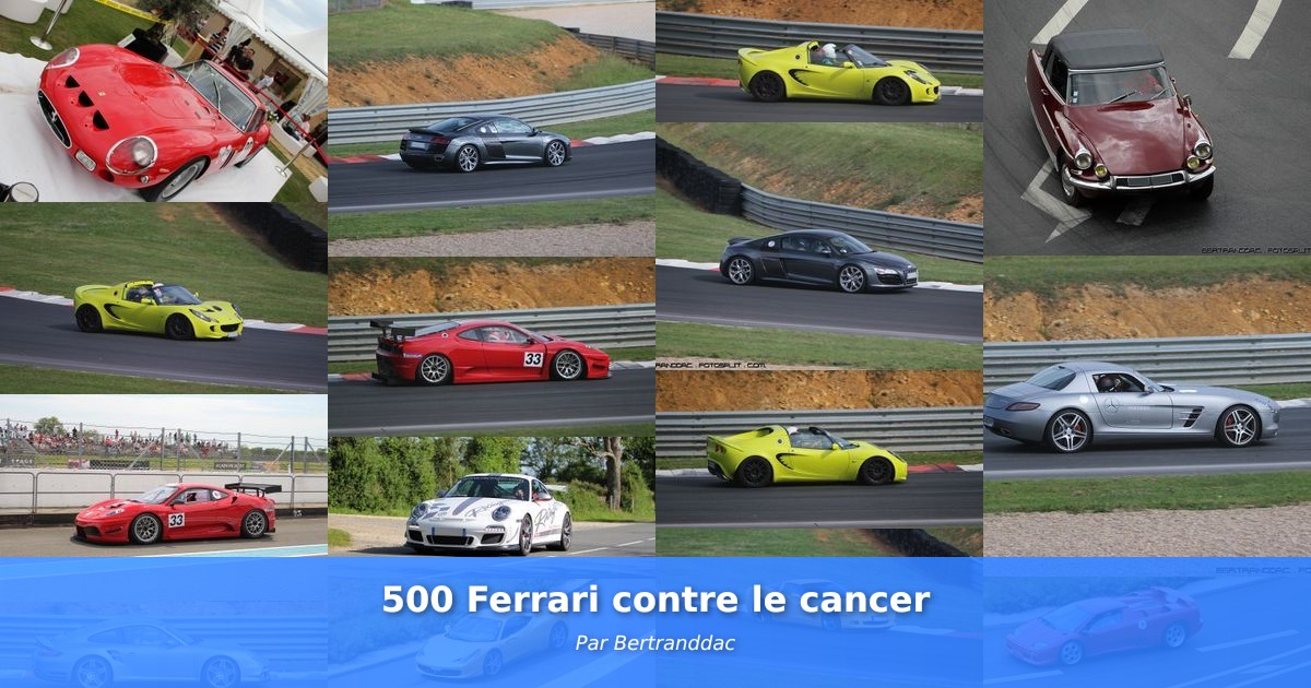 500 Ferrari contre le cancer - Galerie de Bertranddac