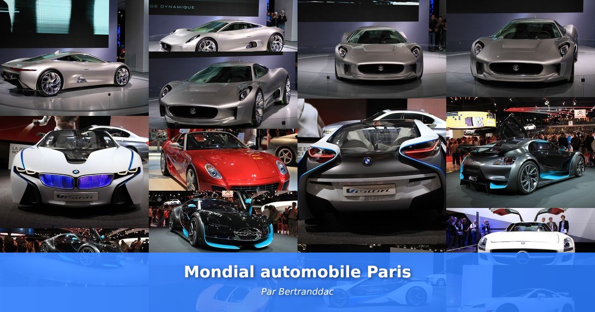 Mondial automobile Paris - Galerie de Bertranddac
