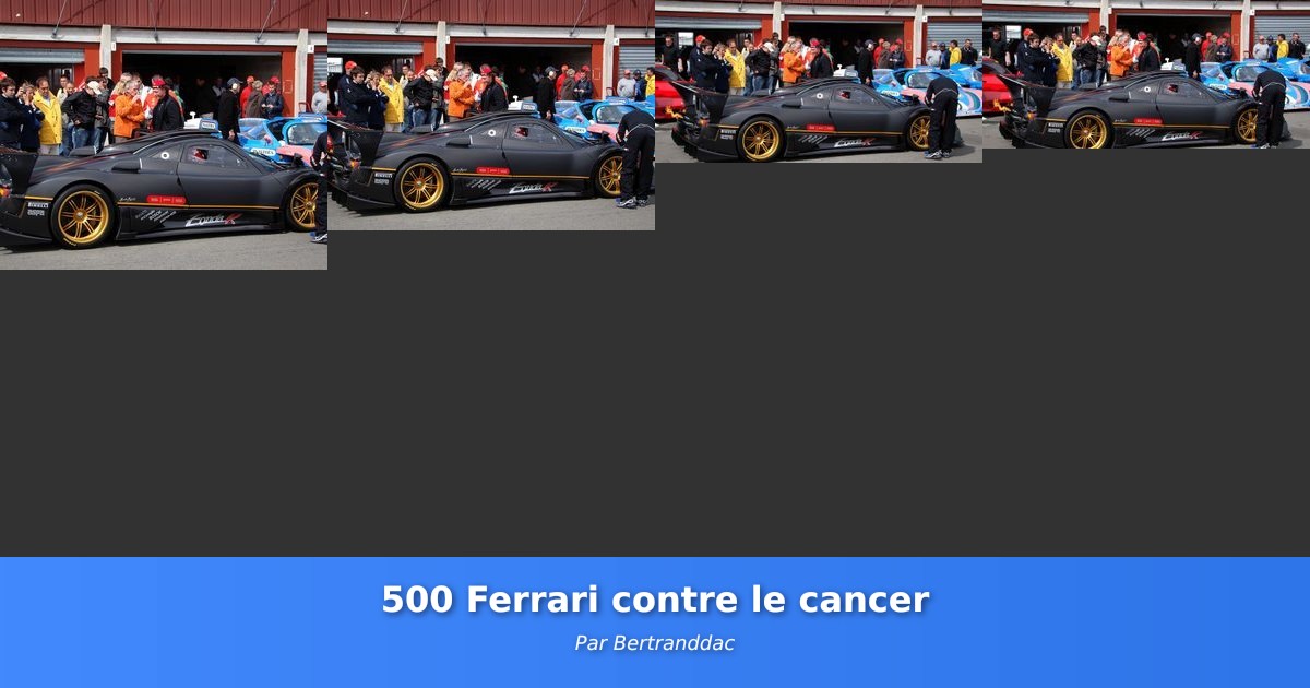 500 Ferrari contre le cancer - Galerie de Bertranddac